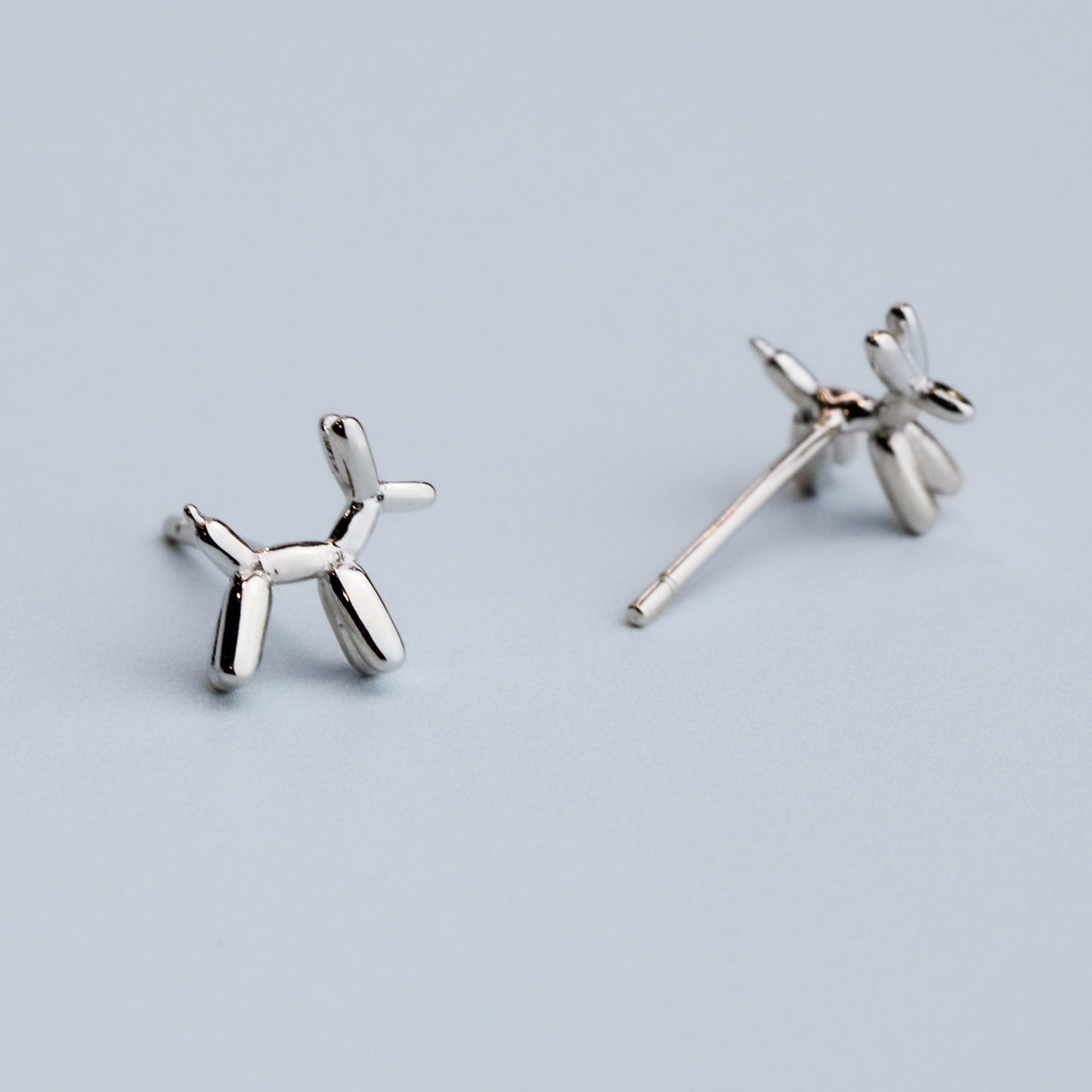 Balloon Dog Stud Earrings