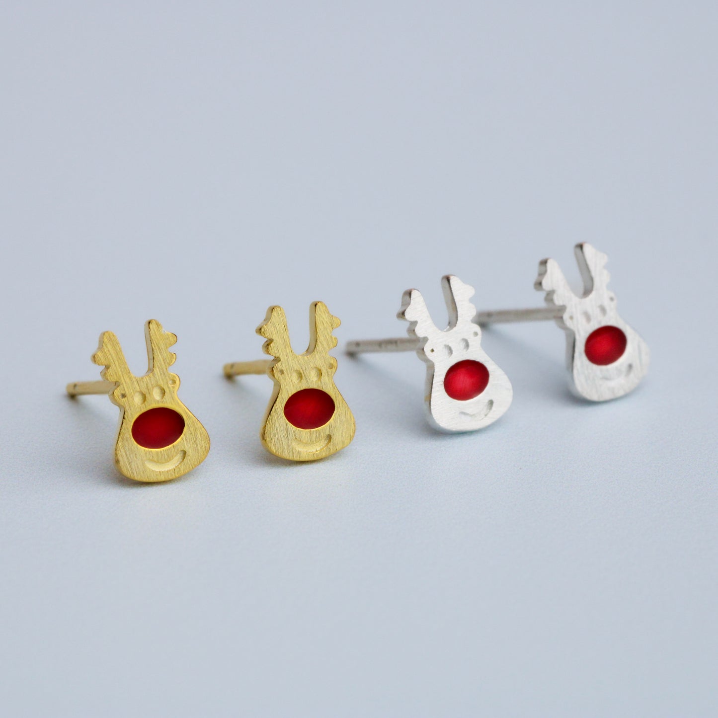 Rudolph the Reindeer Stud Earrings