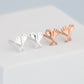 Tiny Spoon and Fork Stud Earrings
