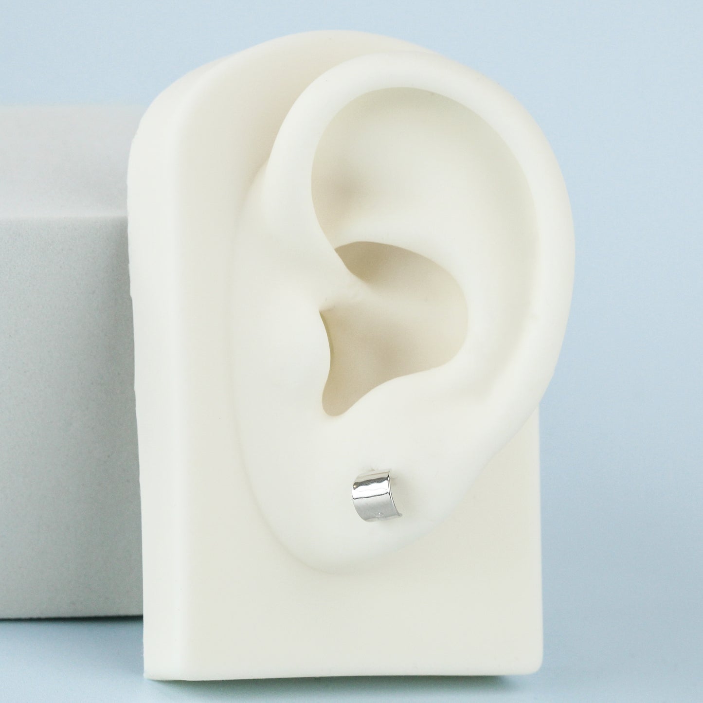 Tiny Curve Stud Earrings
