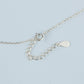 Cat Pendant Necklace with Hanging Bell