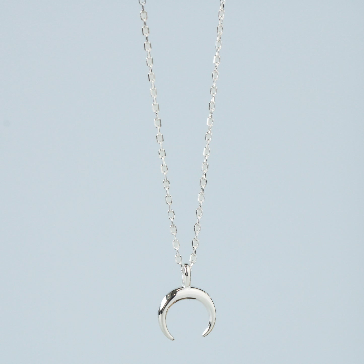 Crescent Moon Pendant Necklace