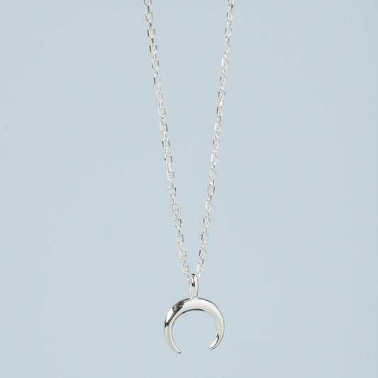 Crescent Moon Pendant Necklace