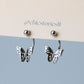 Butterfly Ear Jacket Earrings