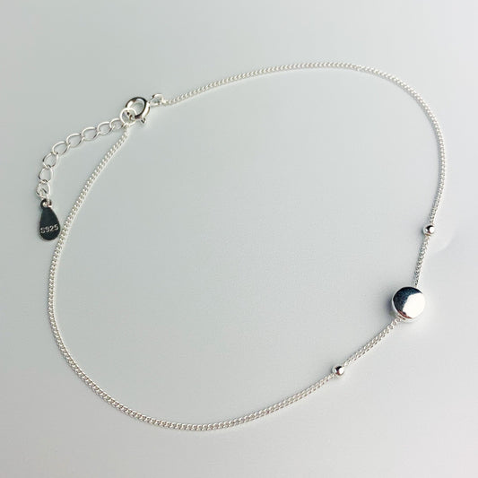 Simple Circle Bead Anklet