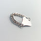 Abstract Pendant Chain Ring