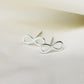 Infinity Symbol Stud Earrings