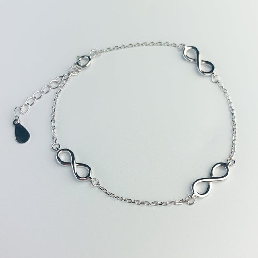 Infinity Charm Chain Bracelet