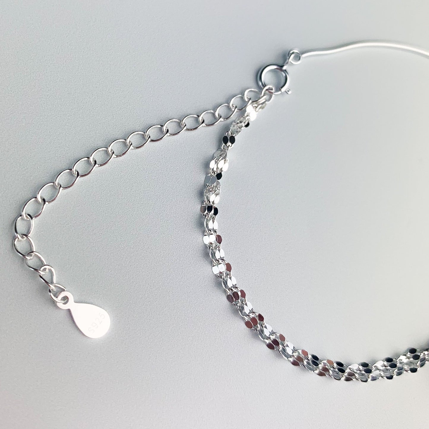 Two Chain Pearl Bracelet