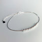 Tiny Silver Bead Bracelet