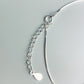 Tiny Silver Bead Bracelet