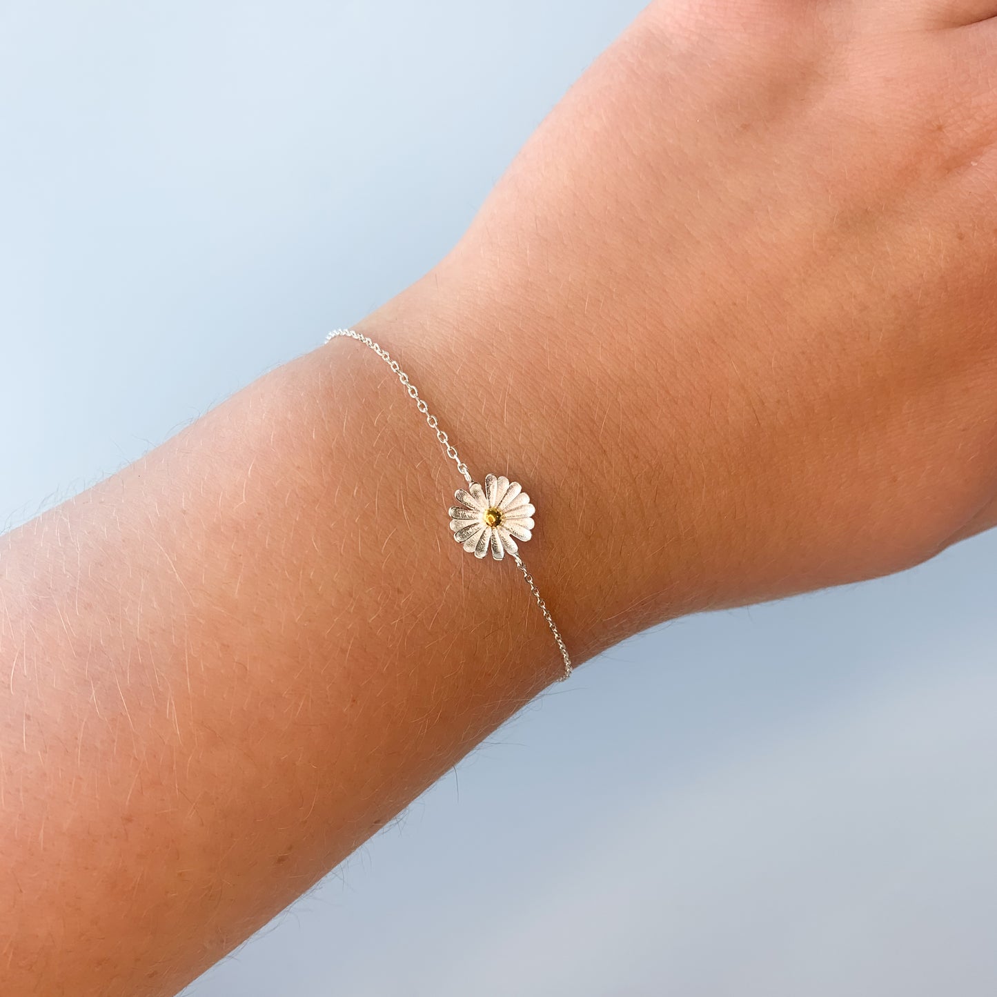 Daisy Charm Bracelet