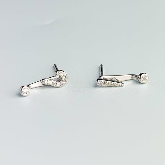 Question Mark and Exclamation Mark Earrings