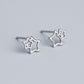 Double Star Stud Earrings