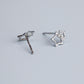 Double Star Stud Earrings