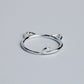 Minimalist Cat Ear Adjustable Ring