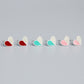 Colourful Heart Stud Earrings