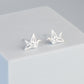 Origami Crane Stud Earrings