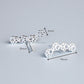 Dog Paw Ear Climber Earrings