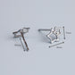 Double Star Stud Earrings