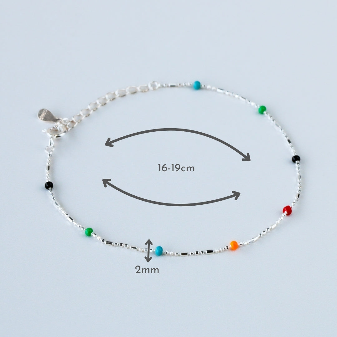 Colourful Beaded Bracelet