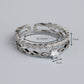 Double Band Ornate Ring