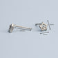 Tiny Sparkly Star Stud Earrings