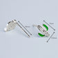 Crystal Cactus Stud Earrings