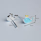 Blue Whale Stud Earrings