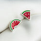 Tiny Watermelon Stud Earrings