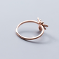 Thin Band Honeybee Ring