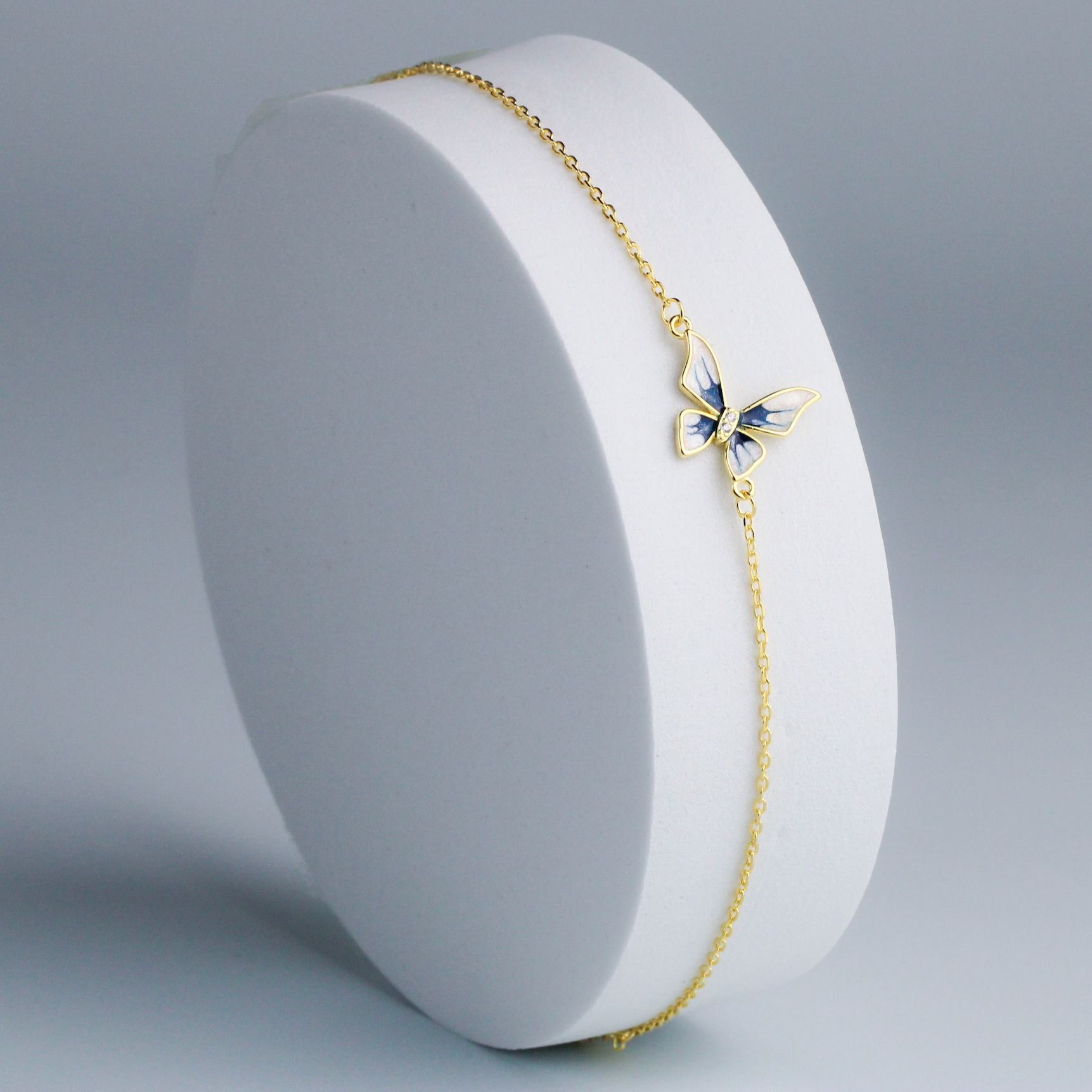 Silver Butterfly Bracelet by Emma White – Emma White & The Jewellery Makers