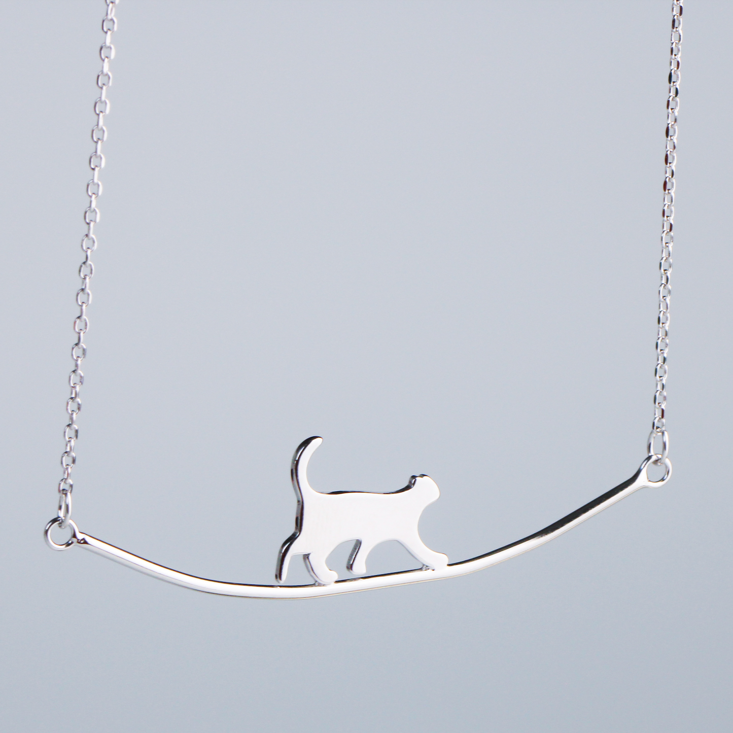 Cat Bar Necklace