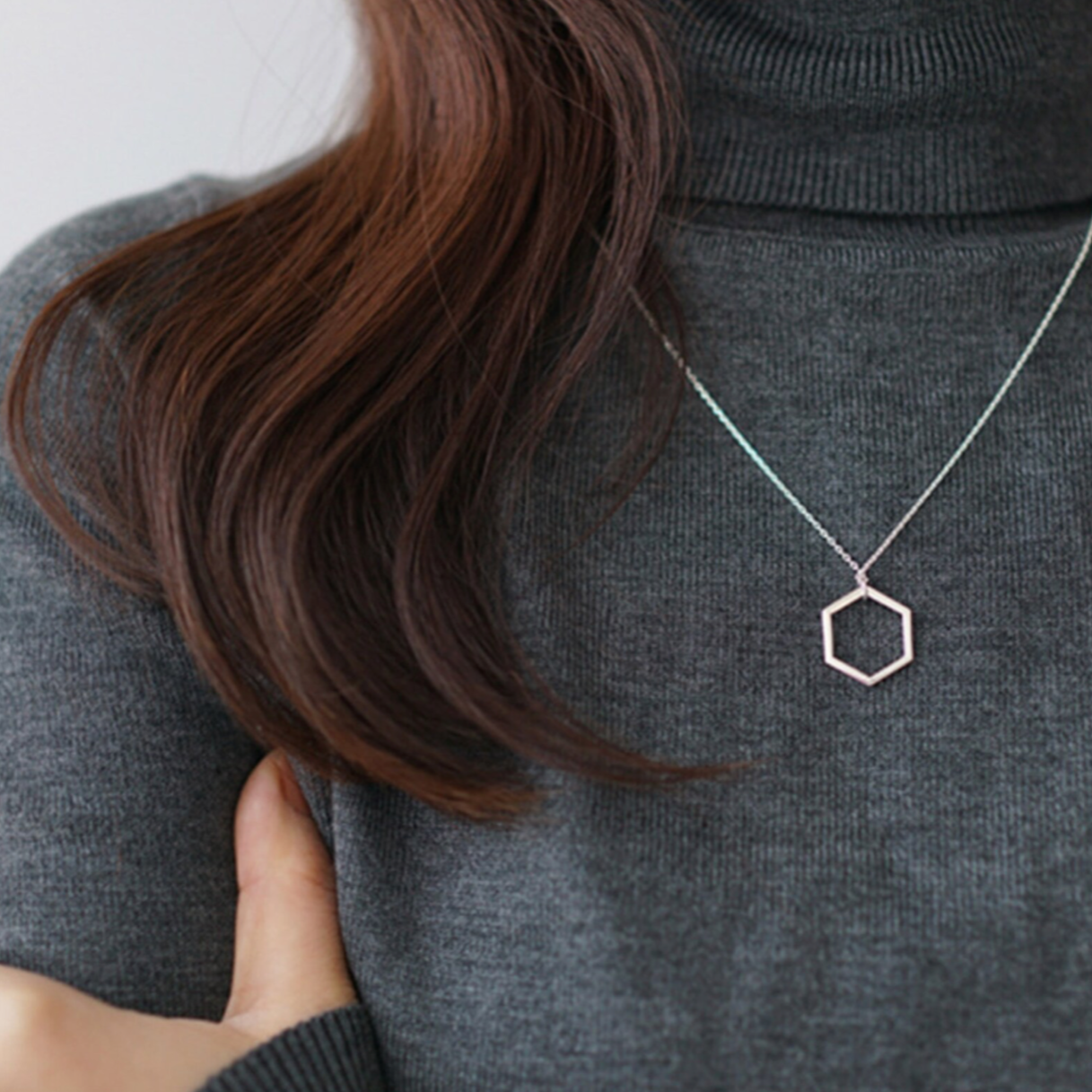 Geometric Pendant Necklace