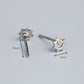 Tiny Sun Stud Earrings