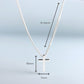 Minimalist Cross Pendant Necklace