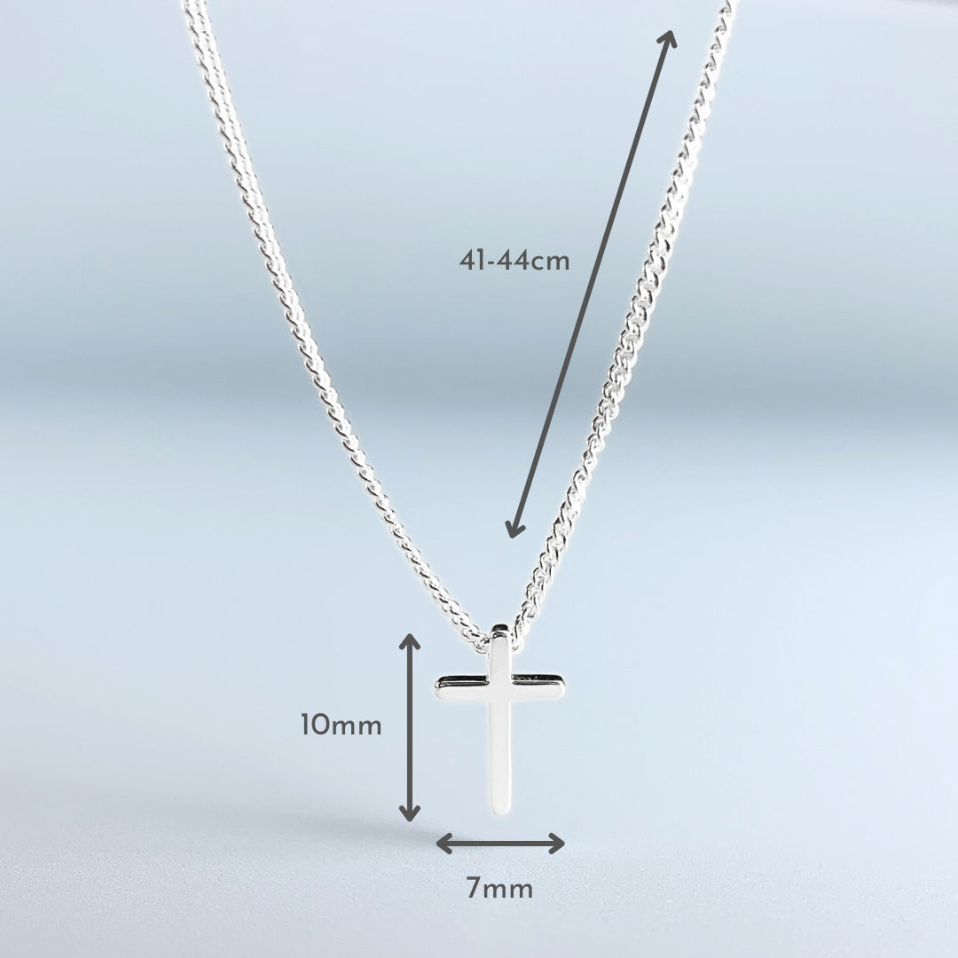 Minimalist Cross Pendant Necklace