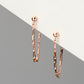 Chain Loop Stud Earrings