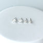 Delicate Flower Stud Earrings