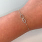 Infinity Love Charm Bracelet