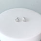 Triangle Twist Stud Earrings