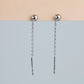 Ball Threader Earrings