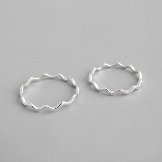 Thin Wave Ring