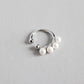 Ear Cuff with White Pearls