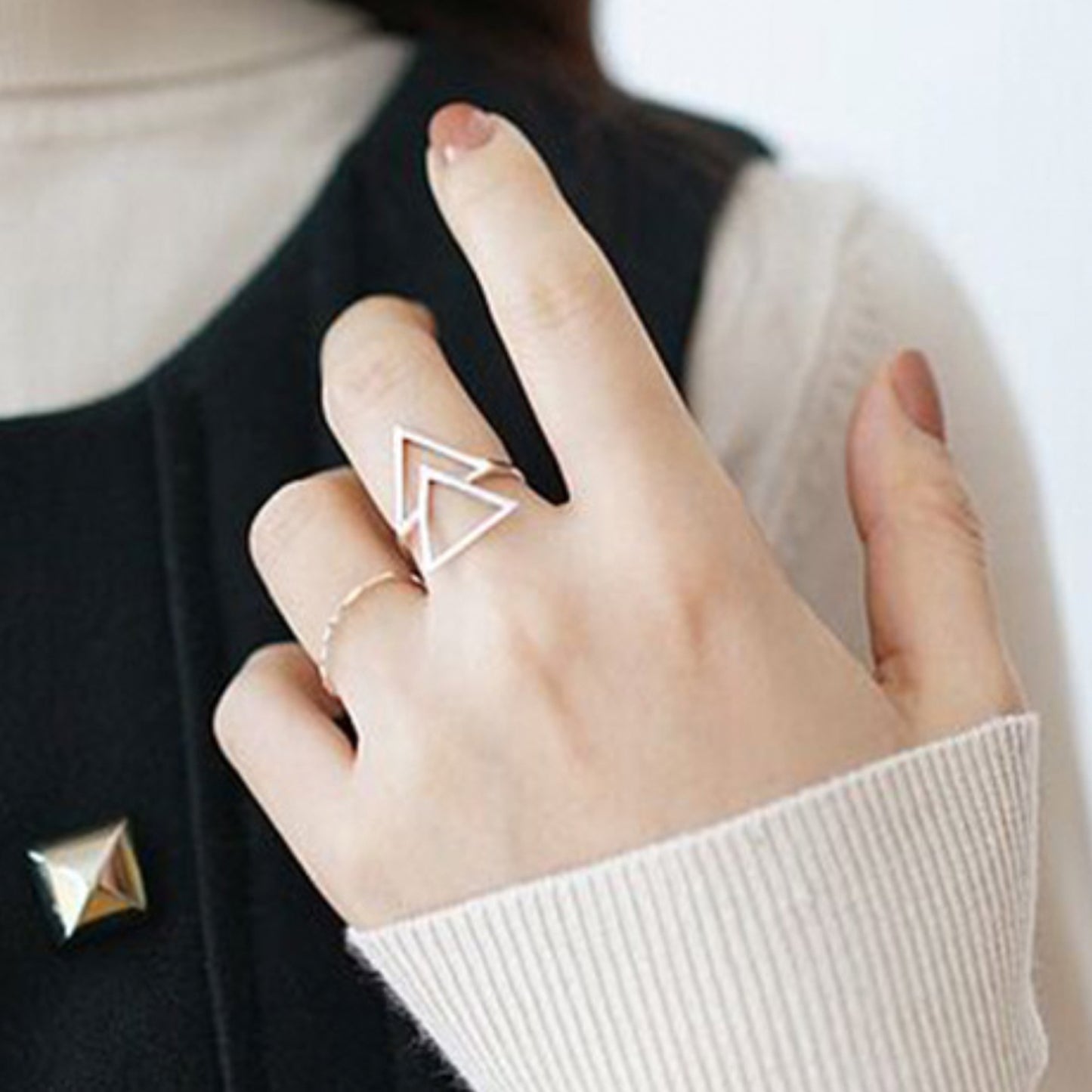 Triangle Adjustable Ring