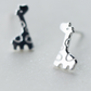 Tiny Giraffe Stud Earrings