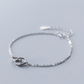Interlocking Rings Chain Anklet