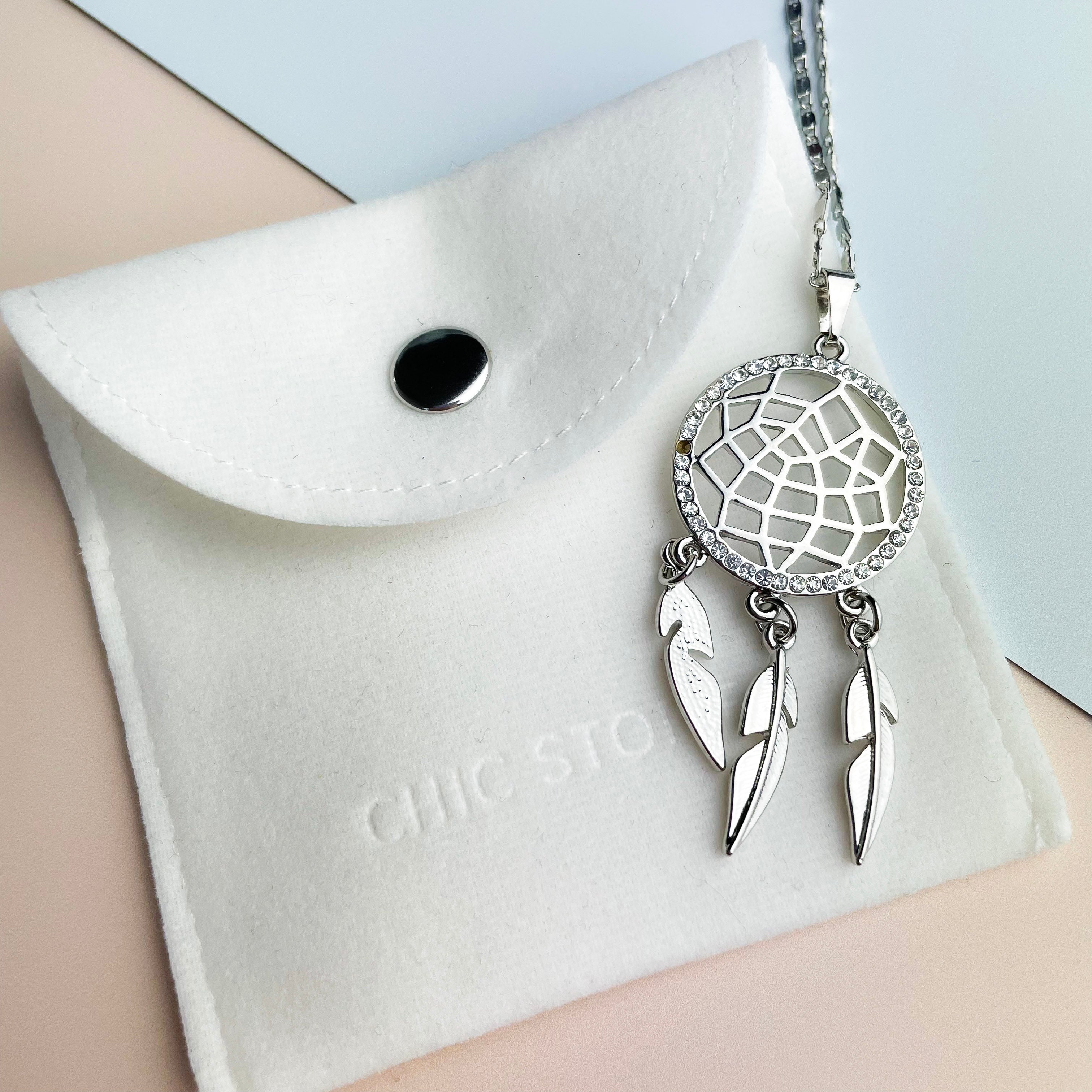 Silver dream hot sale catcher pendant