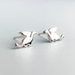 Dragon Silhouette Stud Earrings