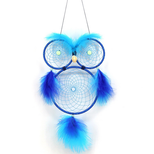 Blue Owl Dream Catcher
